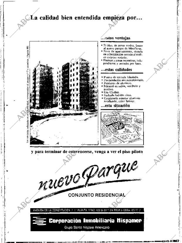 ABC SEVILLA 29-09-1989 página 98
