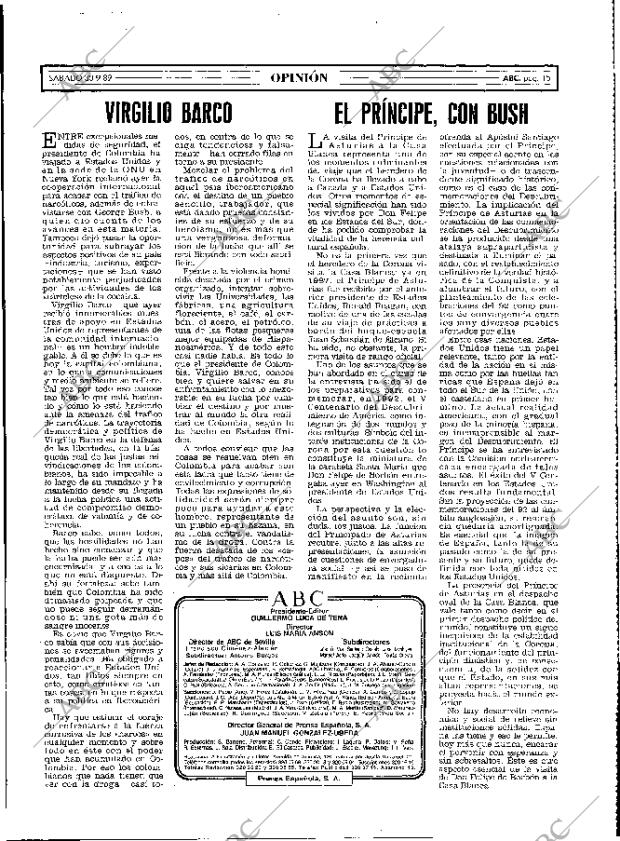 ABC MADRID 30-09-1989 página 15