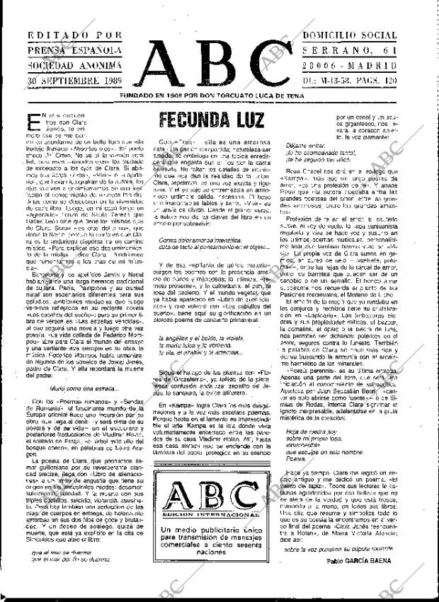 ABC MADRID 30-09-1989 página 3