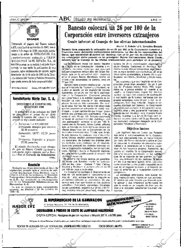 ABC MADRID 30-09-1989 página 41