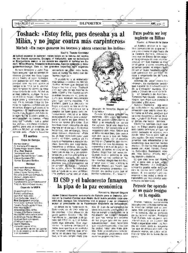 ABC MADRID 30-09-1989 página 77