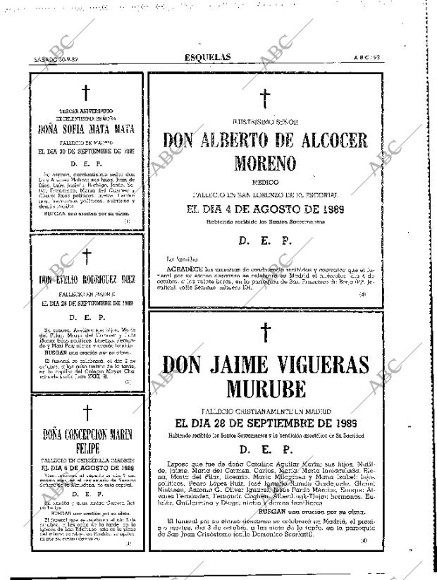 ABC MADRID 30-09-1989 página 93