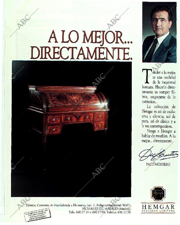 BLANCO Y NEGRO MADRID 01-10-1989 página 105