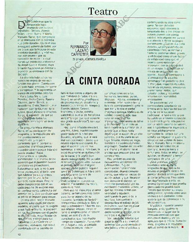 BLANCO Y NEGRO MADRID 01-10-1989 página 12