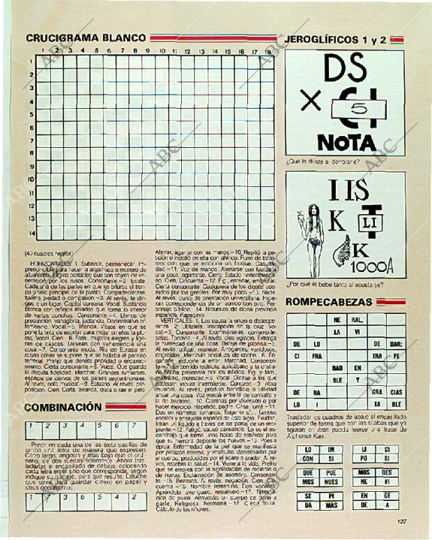 BLANCO Y NEGRO MADRID 01-10-1989 página 127