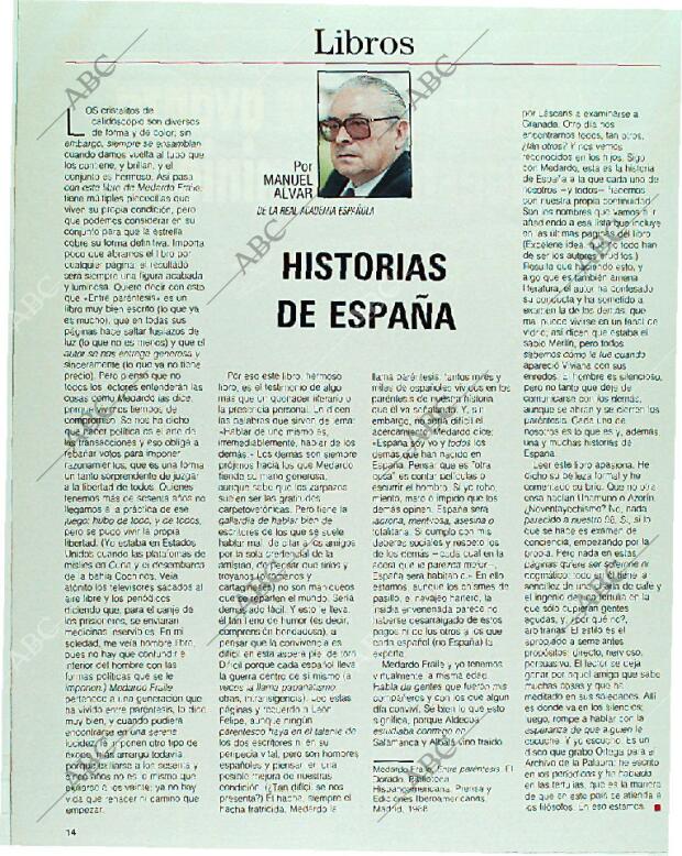 BLANCO Y NEGRO MADRID 01-10-1989 página 14