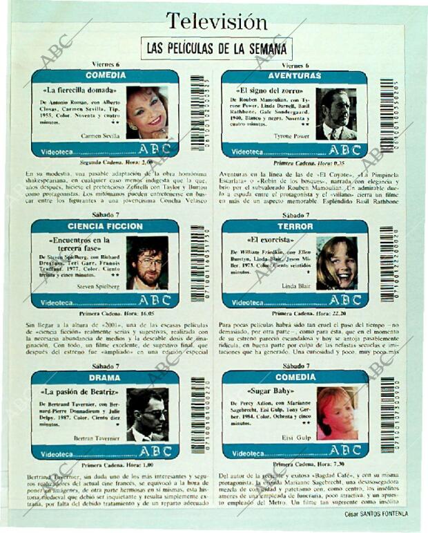 BLANCO Y NEGRO MADRID 01-10-1989 página 141