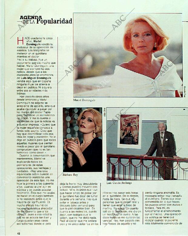 BLANCO Y NEGRO MADRID 01-10-1989 página 42