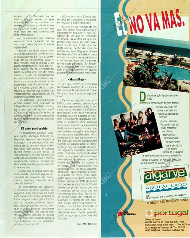 BLANCO Y NEGRO MADRID 01-10-1989 página 79