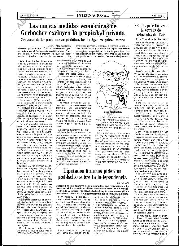 ABC MADRID 03-10-1989 página 31