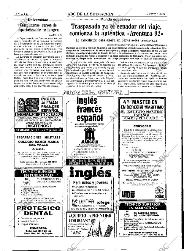 ABC MADRID 03-10-1989 página 62