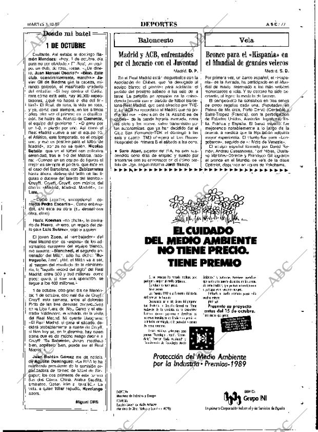 ABC MADRID 03-10-1989 página 77