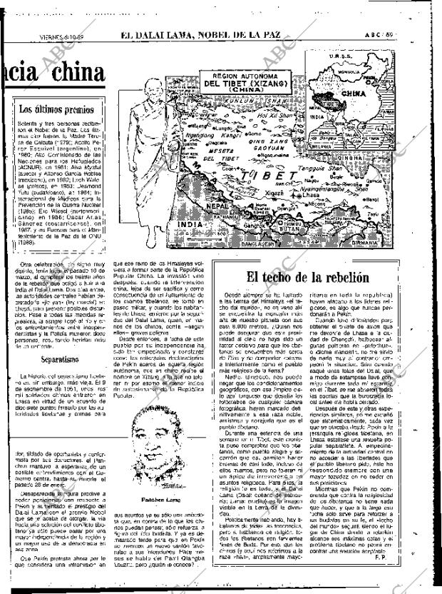 ABC MADRID 06-10-1989 página 69