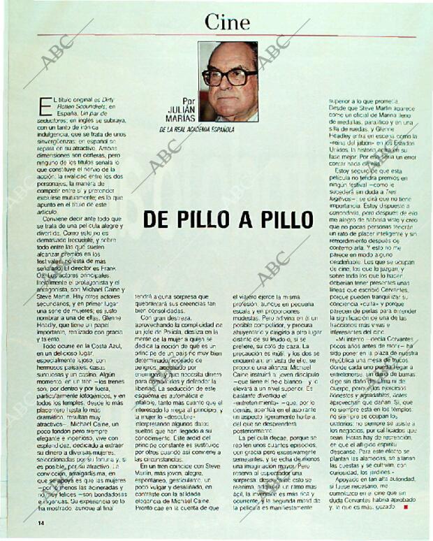 BLANCO Y NEGRO MADRID 08-10-1989 página 14