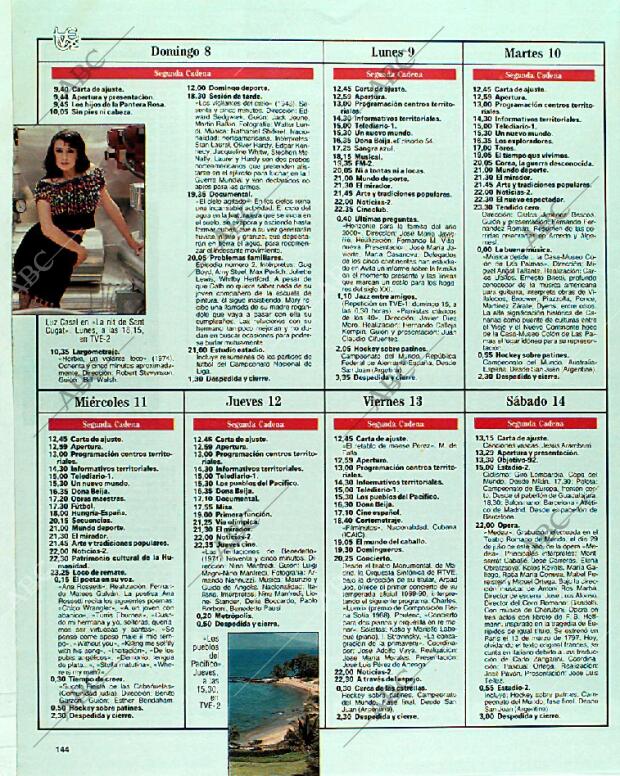 BLANCO Y NEGRO MADRID 08-10-1989 página 144