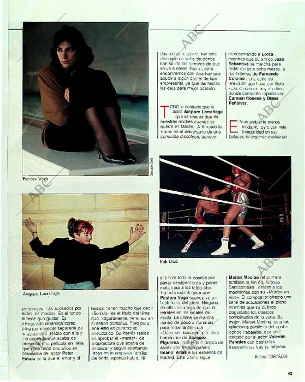 BLANCO Y NEGRO MADRID 08-10-1989 página 43