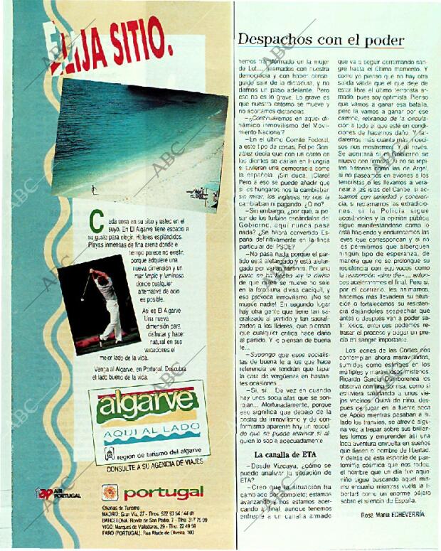 BLANCO Y NEGRO MADRID 08-10-1989 página 52