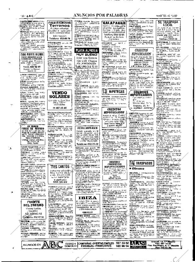 ABC MADRID 10-10-1989 página 130