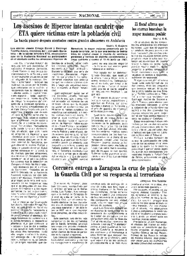 ABC MADRID 10-10-1989 página 23
