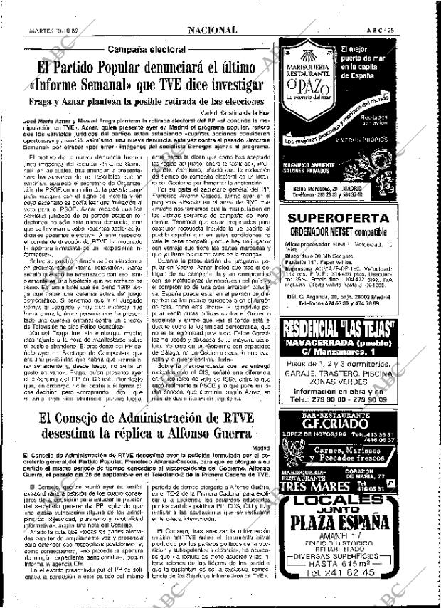 ABC MADRID 10-10-1989 página 25