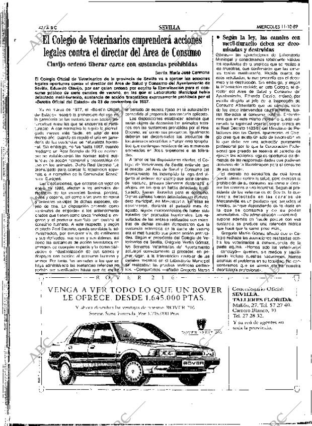 ABC SEVILLA 11-10-1989 página 42