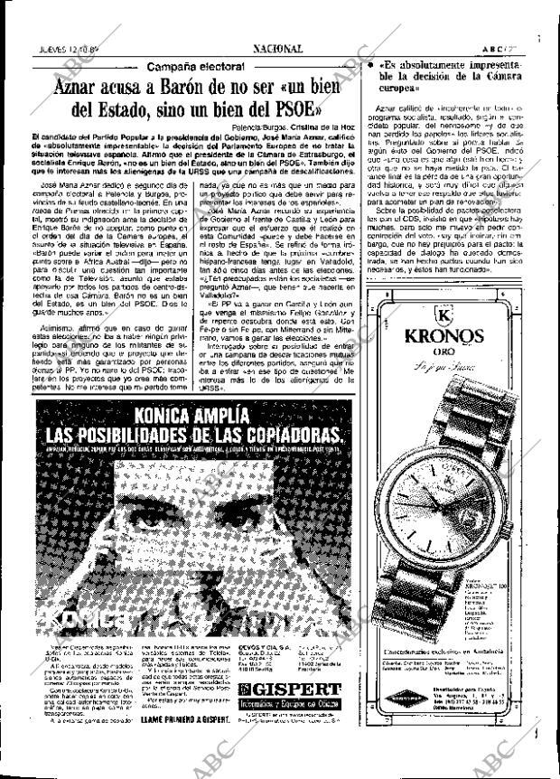ABC SEVILLA 12-10-1989 página 23