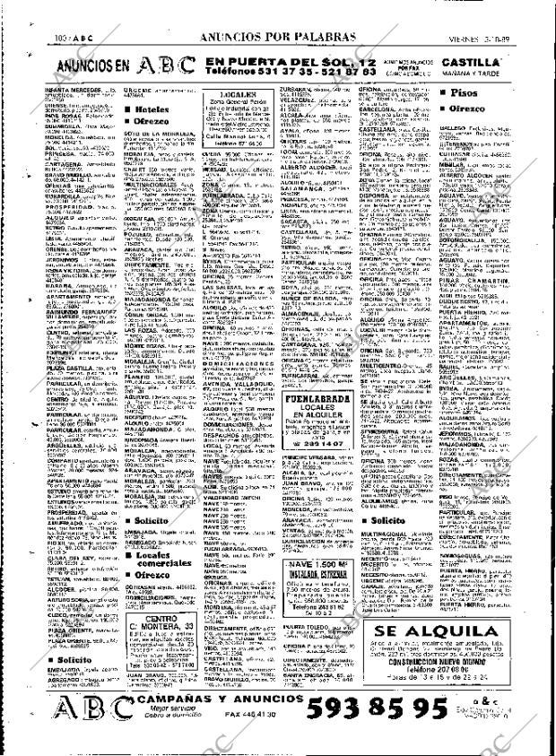 ABC MADRID 13-10-1989 página 100