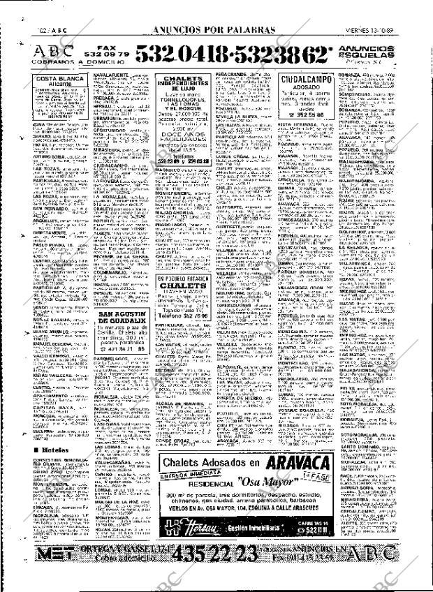 ABC MADRID 13-10-1989 página 102