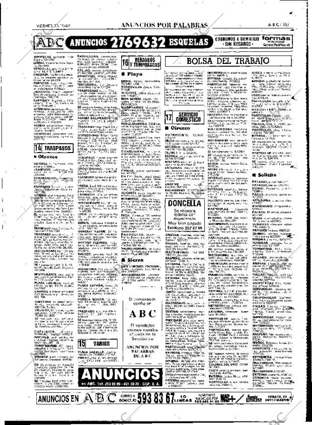 ABC MADRID 13-10-1989 página 107