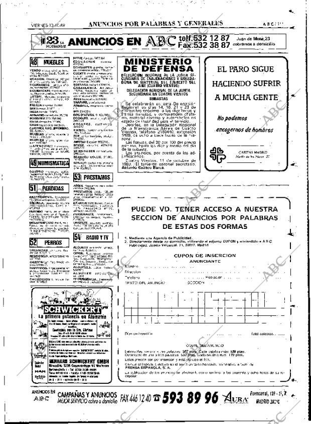 ABC MADRID 13-10-1989 página 111