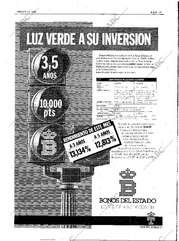 ABC MADRID 13-10-1989 página 49
