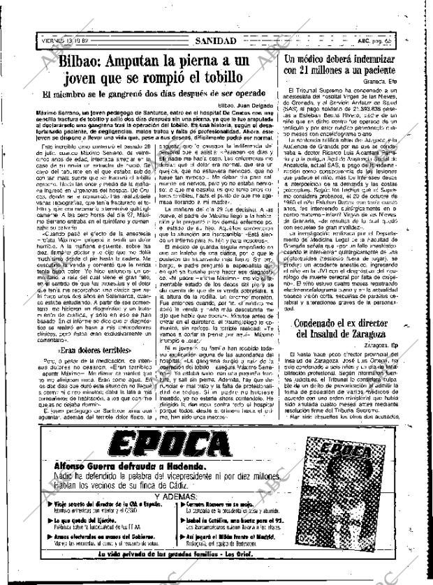 ABC MADRID 13-10-1989 página 65
