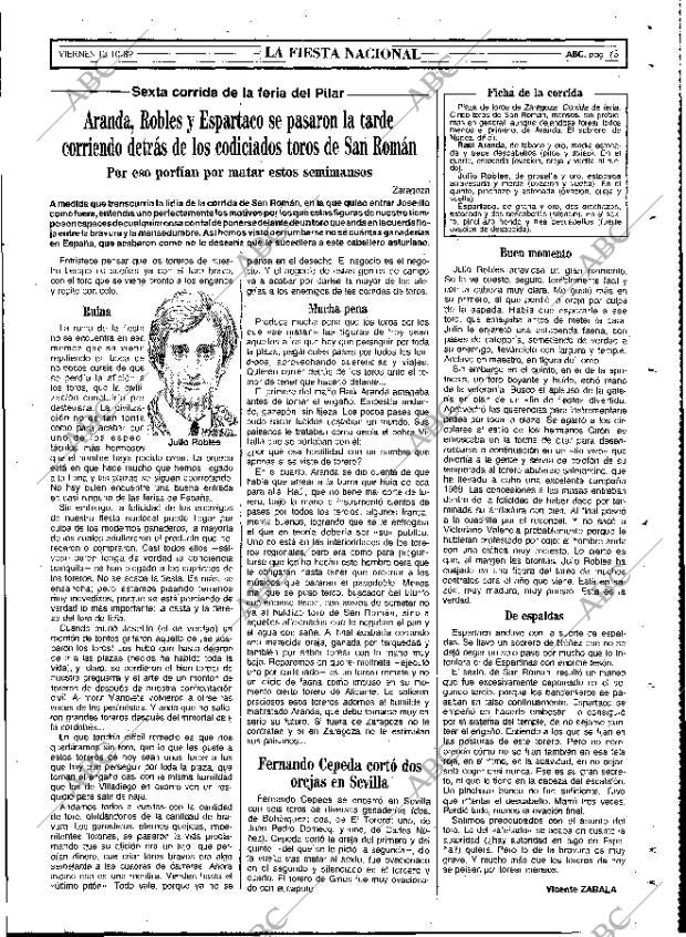ABC MADRID 13-10-1989 página 73
