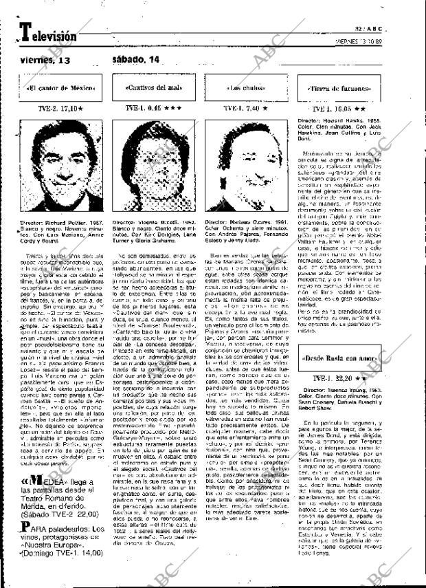ABC MADRID 13-10-1989 página 82