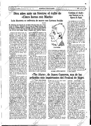 ABC MADRID 13-10-1989 página 85