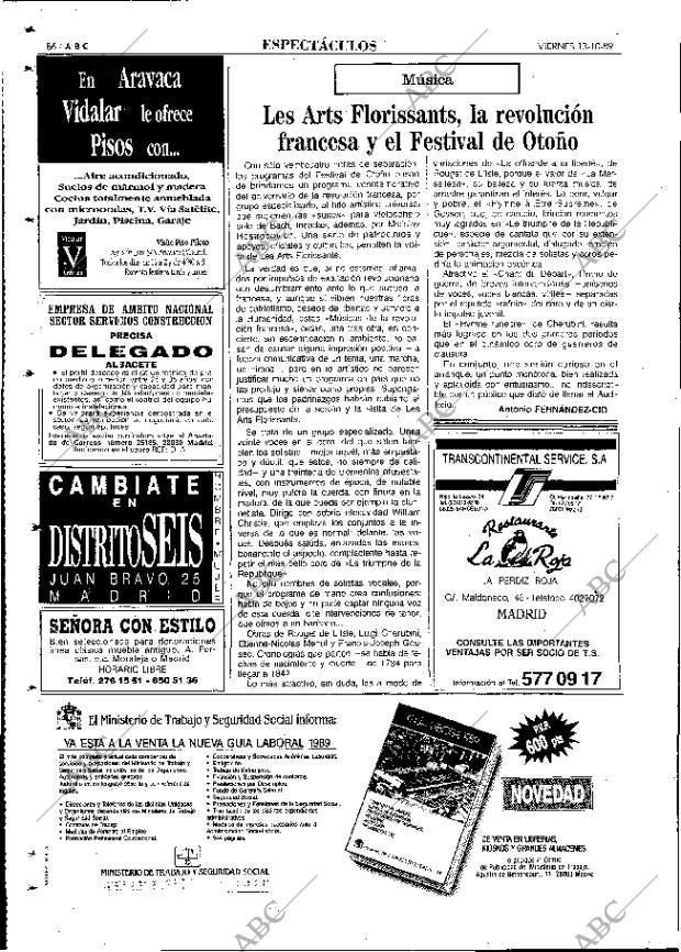 ABC MADRID 13-10-1989 página 86