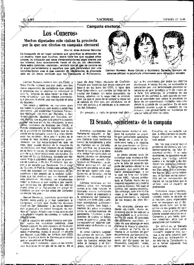 ABC SEVILLA 13-10-1989 página 22