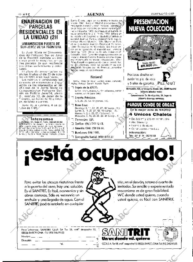 ABC MADRID 15-10-1989 página 46