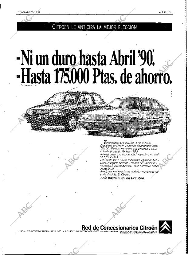 ABC MADRID 15-10-1989 página 59