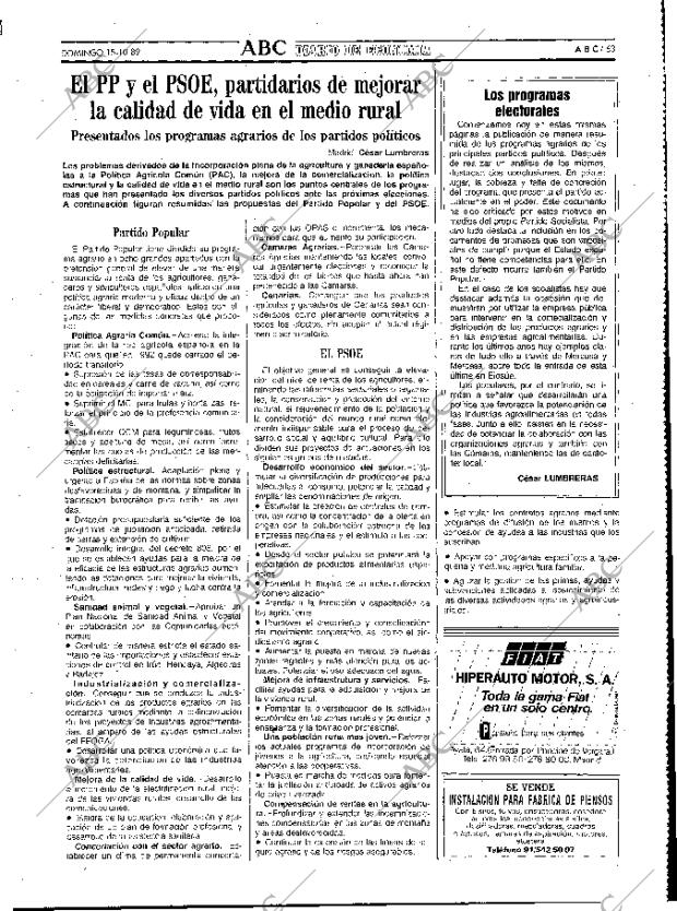 ABC MADRID 15-10-1989 página 63