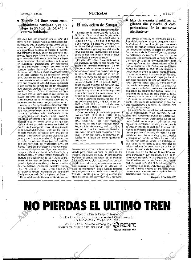 ABC MADRID 15-10-1989 página 91