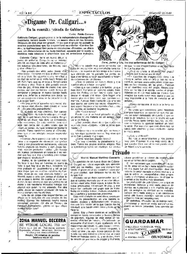 ABC MADRID 22-10-1989 página 102