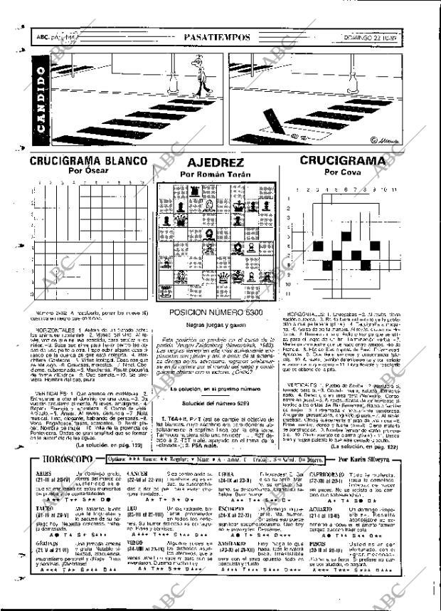 ABC MADRID 22-10-1989 página 144