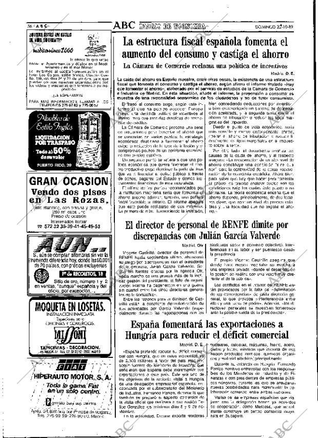 ABC MADRID 22-10-1989 página 56