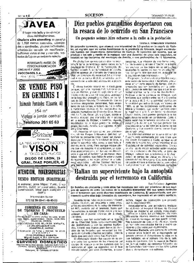 ABC MADRID 22-10-1989 página 88