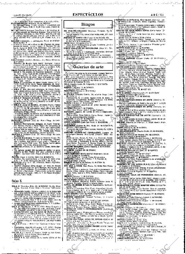 ABC MADRID 23-10-1989 página 105