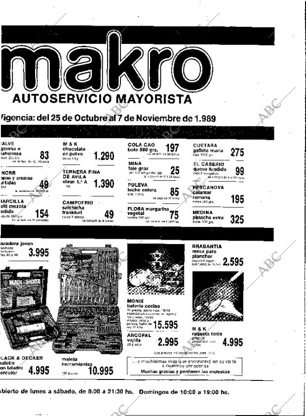 ABC MADRID 23-10-1989 página 11