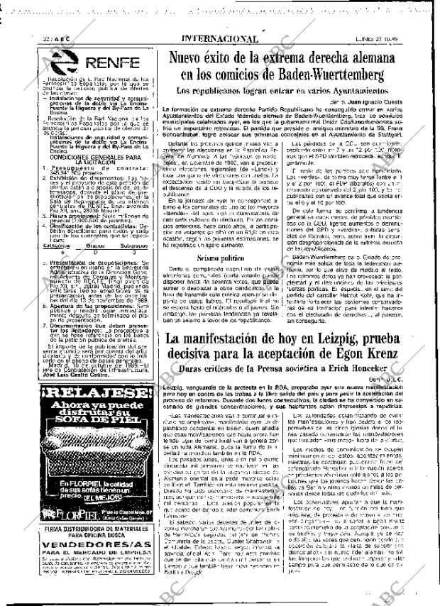 ABC MADRID 23-10-1989 página 32