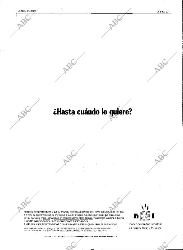 ABC MADRID 23-10-1989 página 37