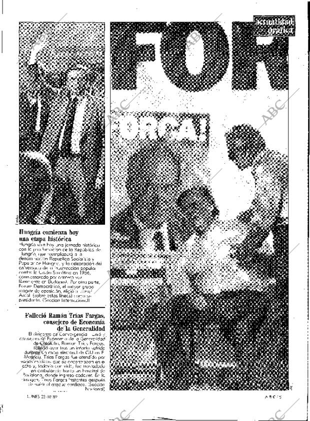 ABC MADRID 23-10-1989 página 5